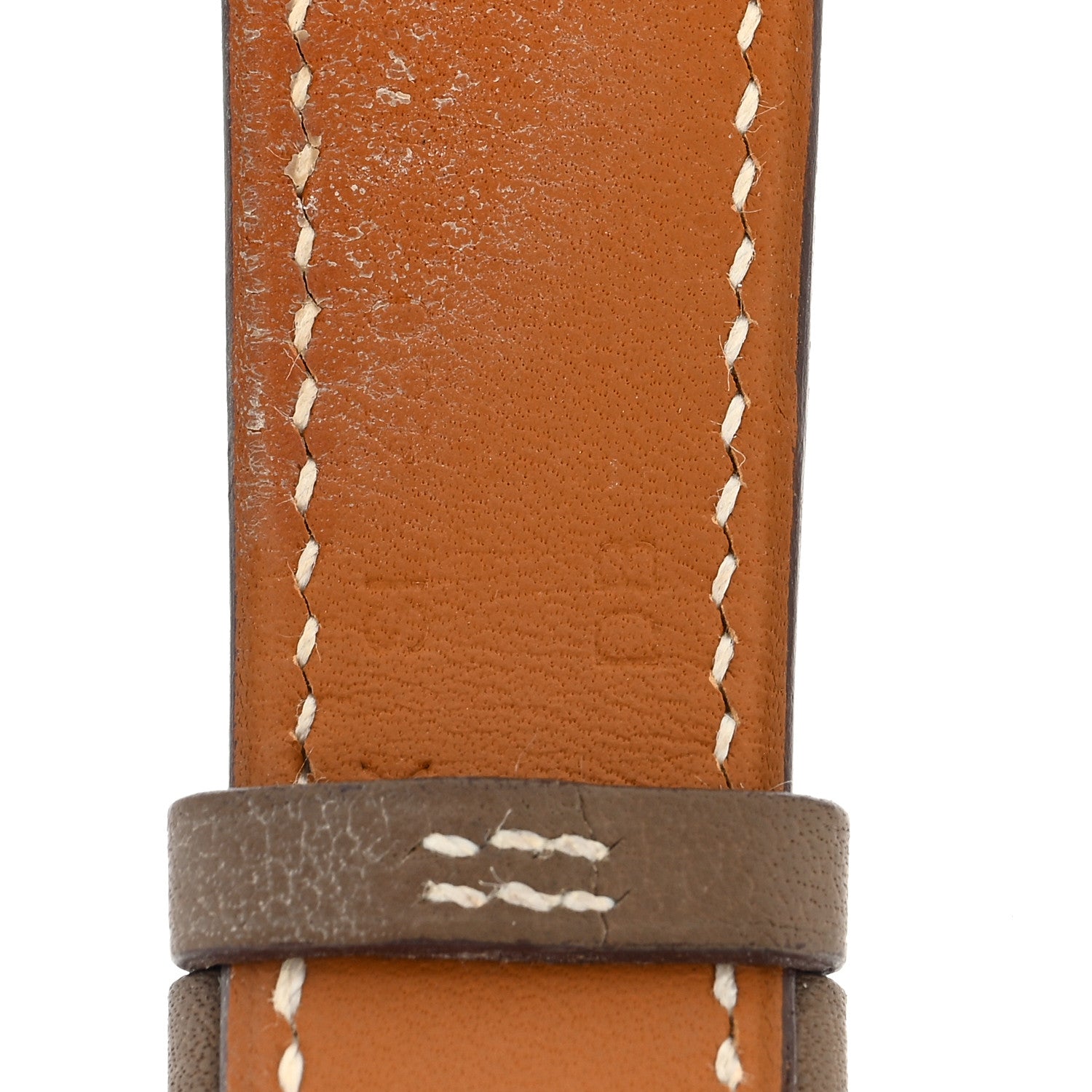 Hermes Swift Heure H Hour Watch PM Double Tour Strap Etoupe 6 of 7