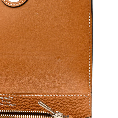 Hermes Tog Dogon Compact Wallet Gold 8 of 12