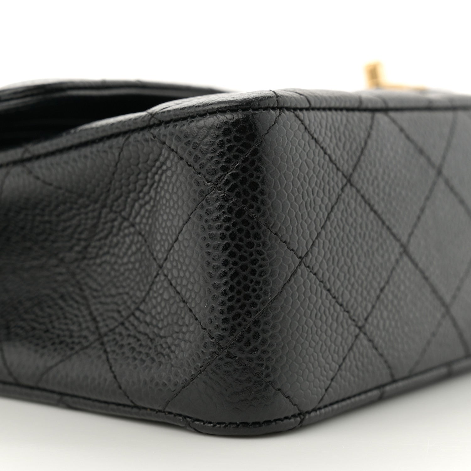Chanel Caviar Quilted Medium Double Flap Black 9 of 11