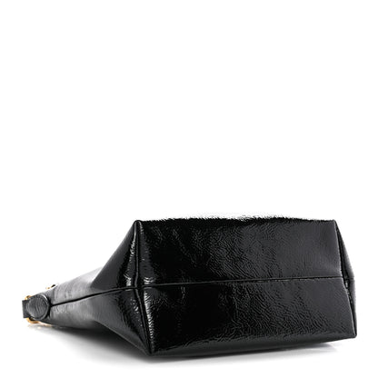 Miu Miu Naplak Patent Mini Spirit Cire Bag Black 4 of 13