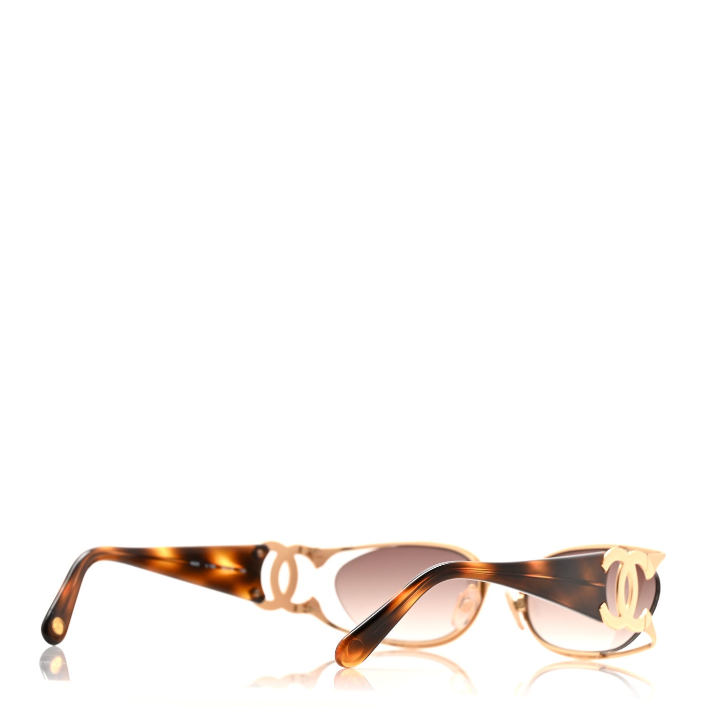 CC Logo Sunglasses 4023 Gold