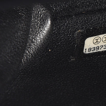 Chanel Caviar Quilted Clutch With Chain Flap Black 7 of 7