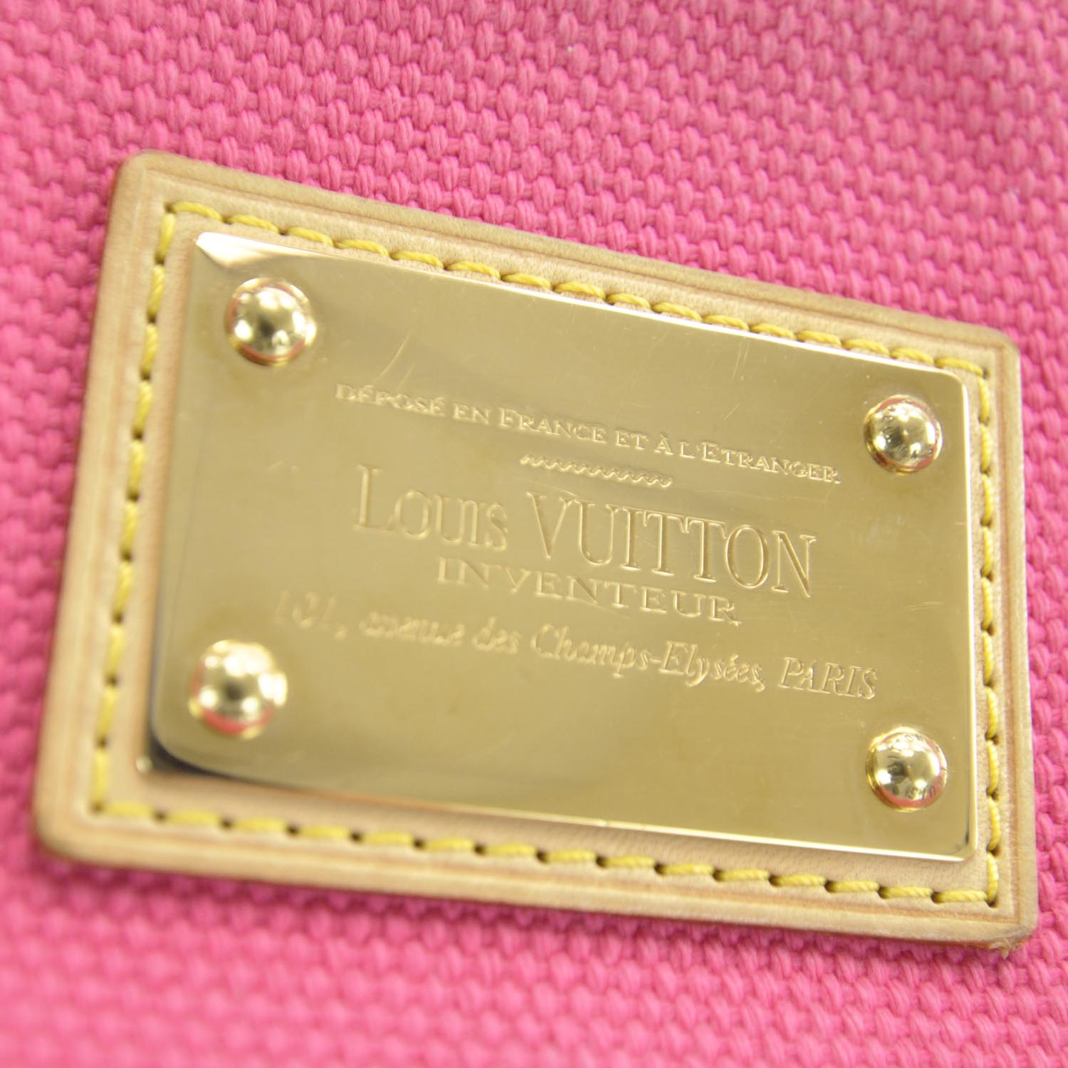 Louis Vuitton Antigua Pochette Plate GM Pink 6 of 8