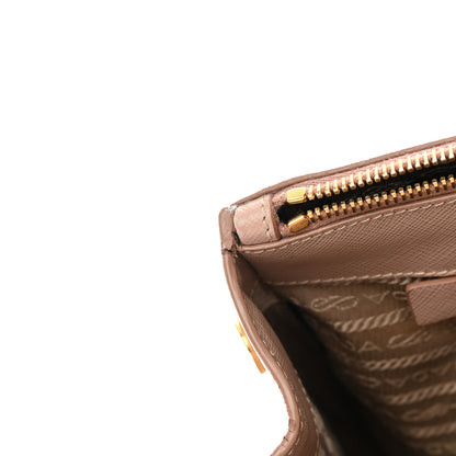 Prada Saffiano Large Galleria Double Zip Tote Cammeo 18 of 29