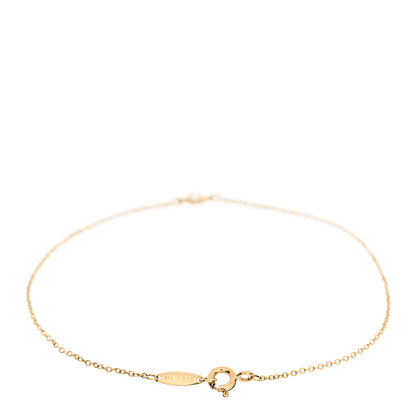 Tiffany 18K Yellow Gold Diamond .08ct Elsa Peretti Diamonds by the Yard Bracelet 2 of 4
