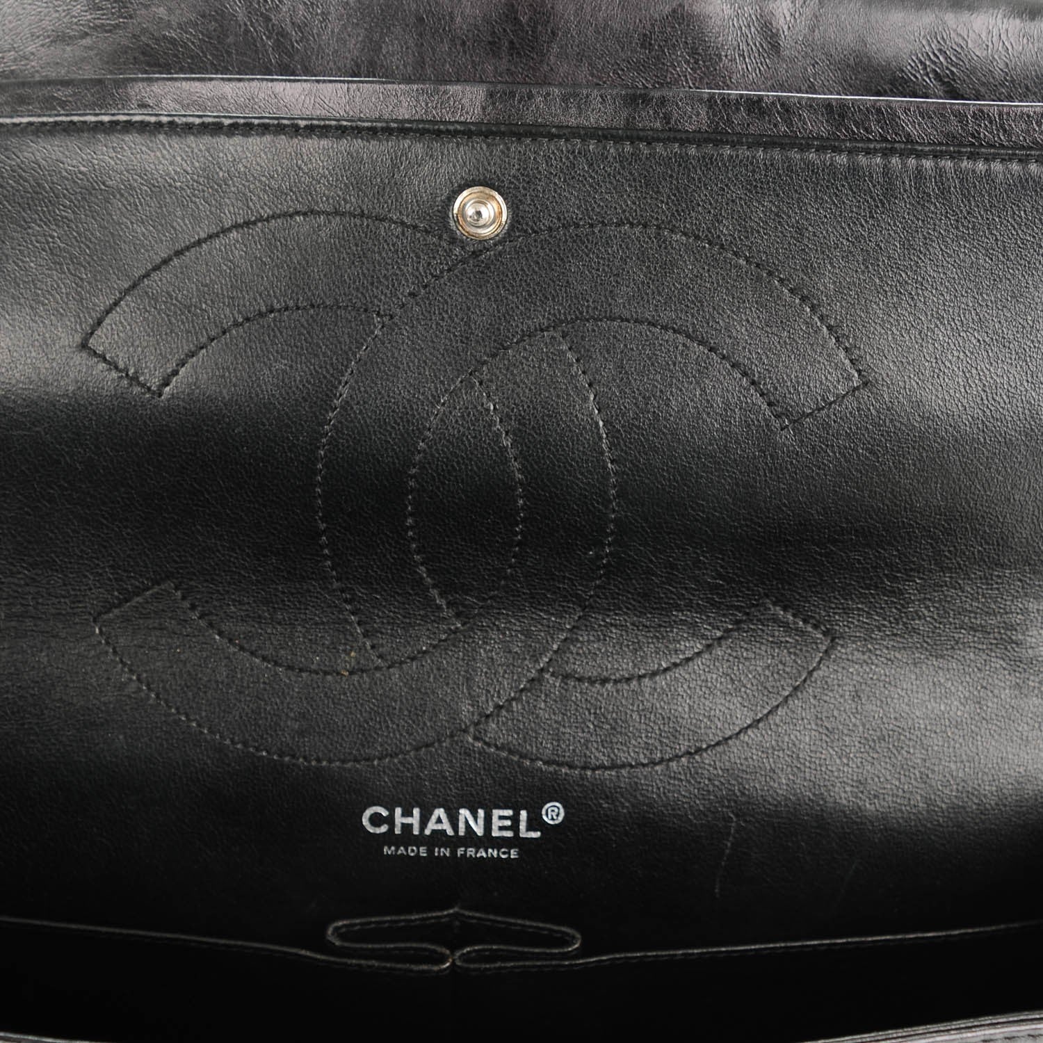 Chanel Aged Calfskin Quilted 2.55 Reissue 227 Flap Black 6 of 10