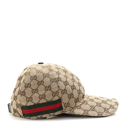 Gucci Monogram Web Baseball Hat M Beige Cocoa 5 of 8