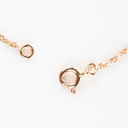 Hermes 18K Rose Gold Diamond Birkin Pendant Necklace 5 of 7