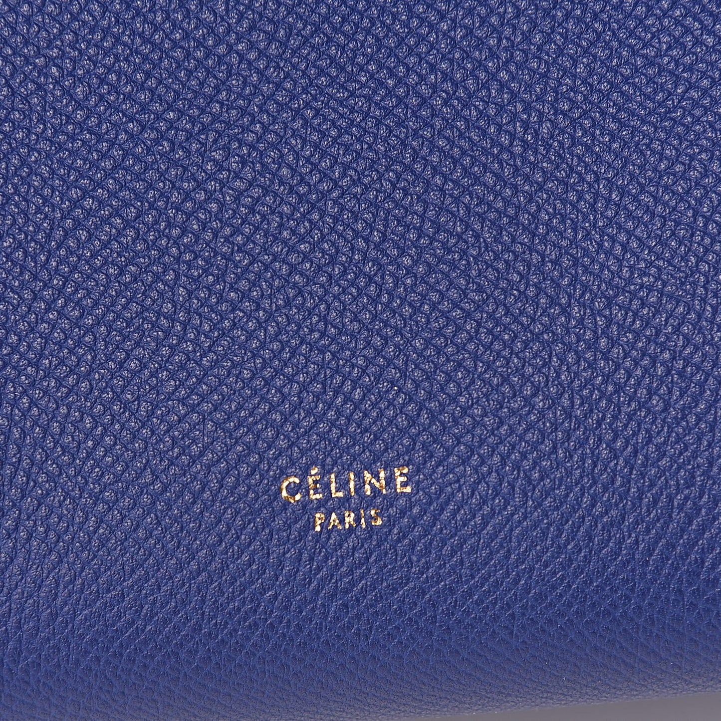 Grained Calfskin Mini Belt Bag Indigo