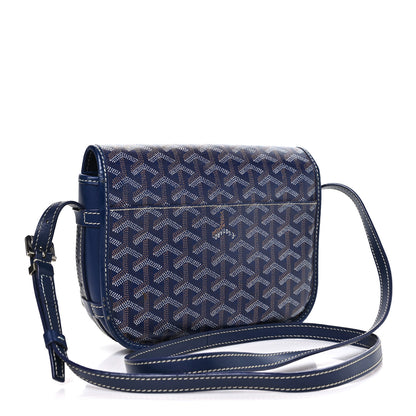 Goyard Goyardine Belvedere PM Messenger Bag Navy 3 of 10