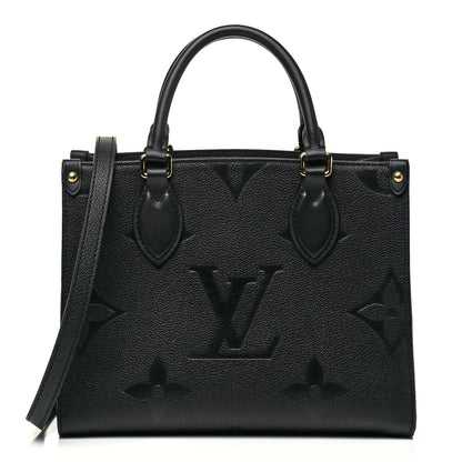 Louis Vuitton Empreinte Monogram Giant Onthego PM Black 1 of 9