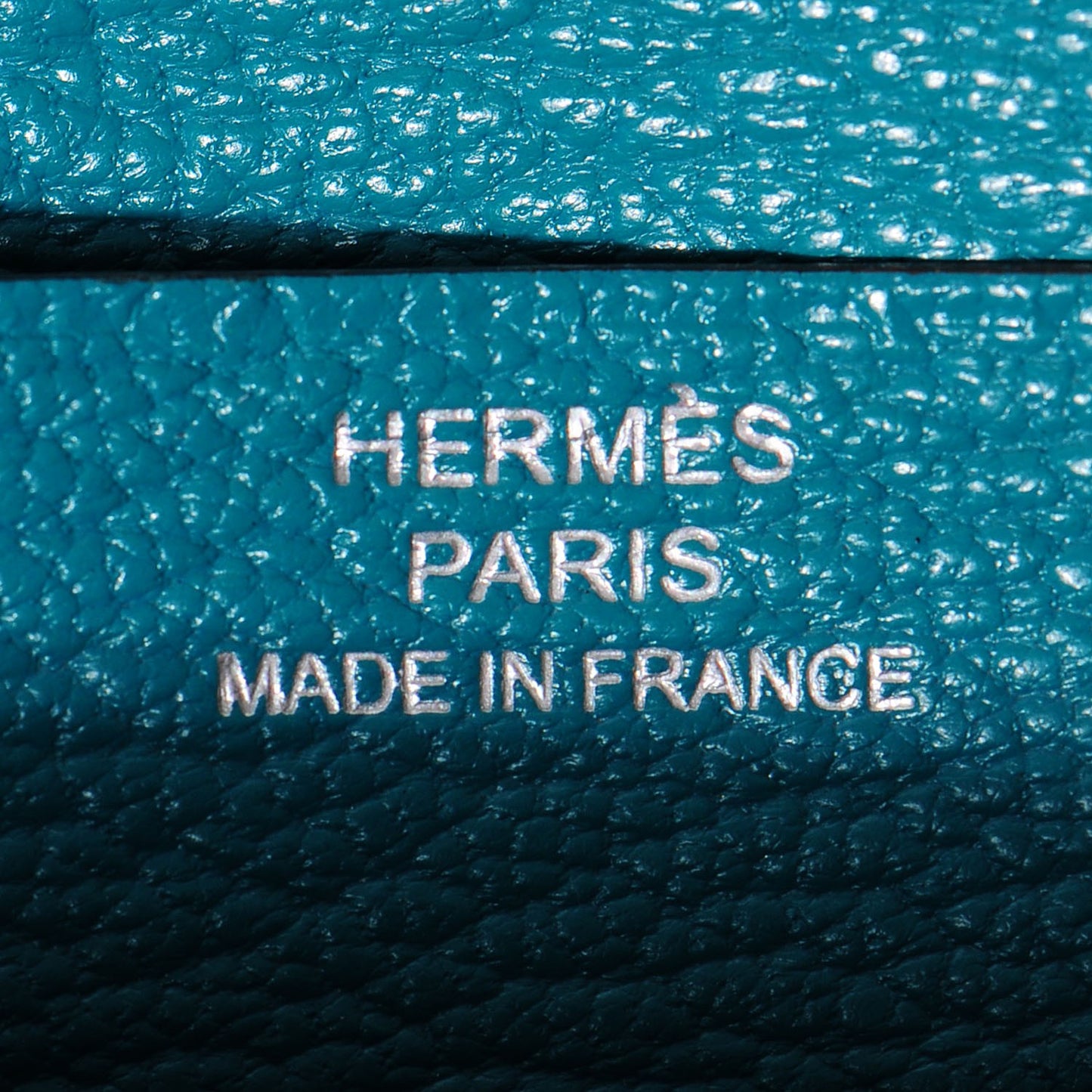 Chevre Mysore Bearn Wallet Bleu Paon