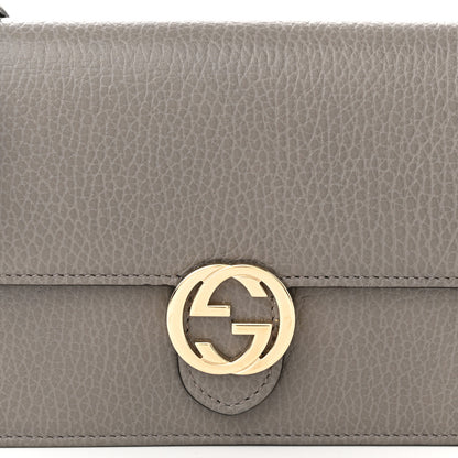 Gucci Dollar Calfskin Interlocking G Chain Wallet Loess 7 of 10