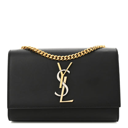Saint Laurent Calfskin Small Monogram Kate Satchel Black 1 of 10