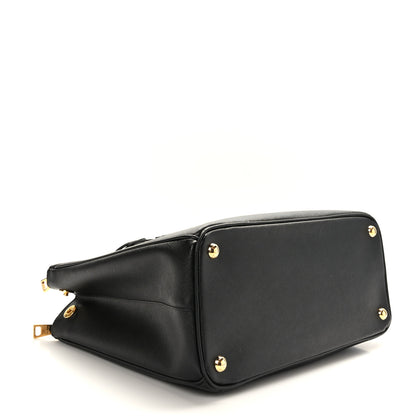 Prada Saffiano Medium Galleria Double Zip Tote Black 4 of 8