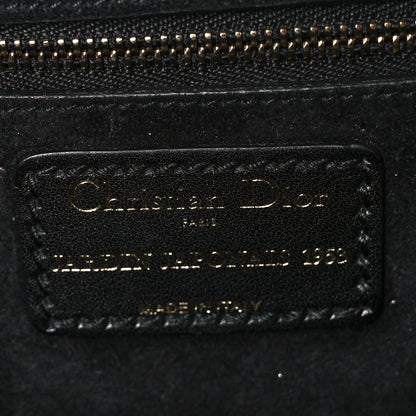 Christian Dior Calfskin Painted Studded Jardin Japonais J'Adior Chain Flap Bag Black 7 of 7