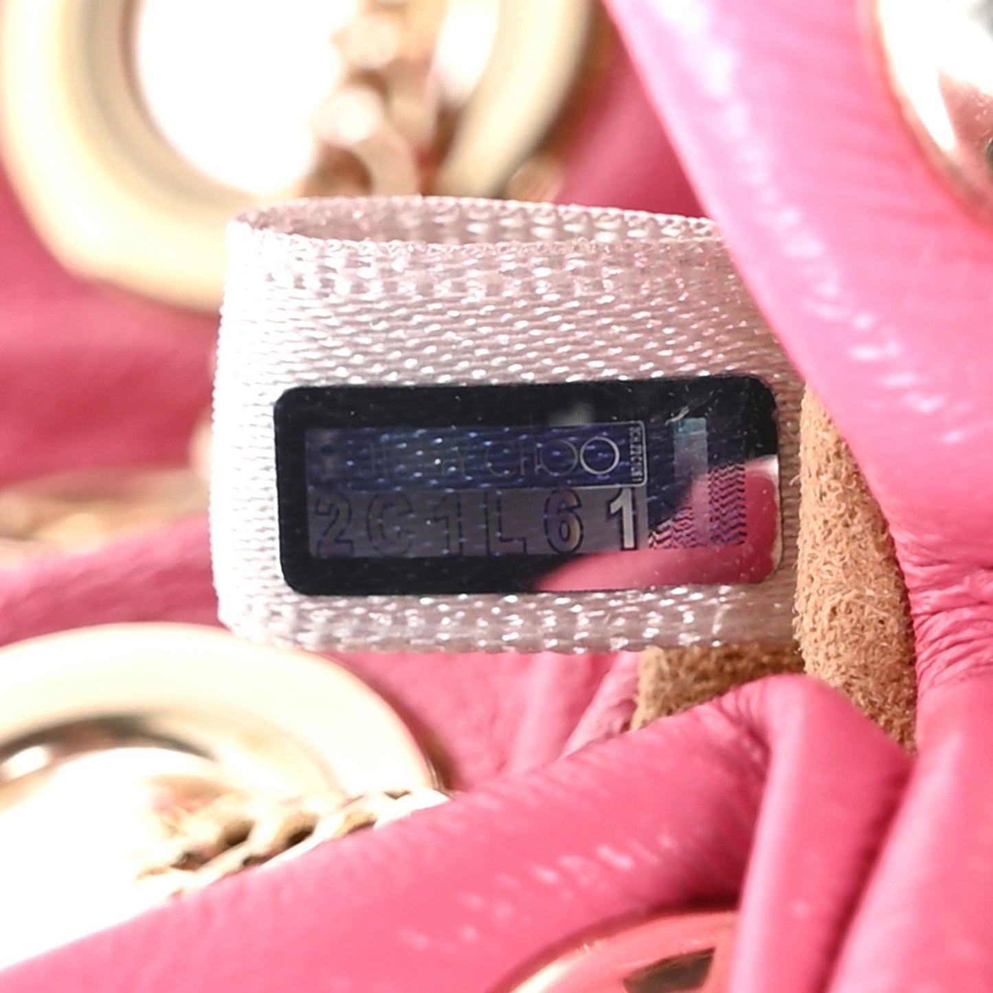 Lambskin Micro Bon Bon Bag Candy Pink