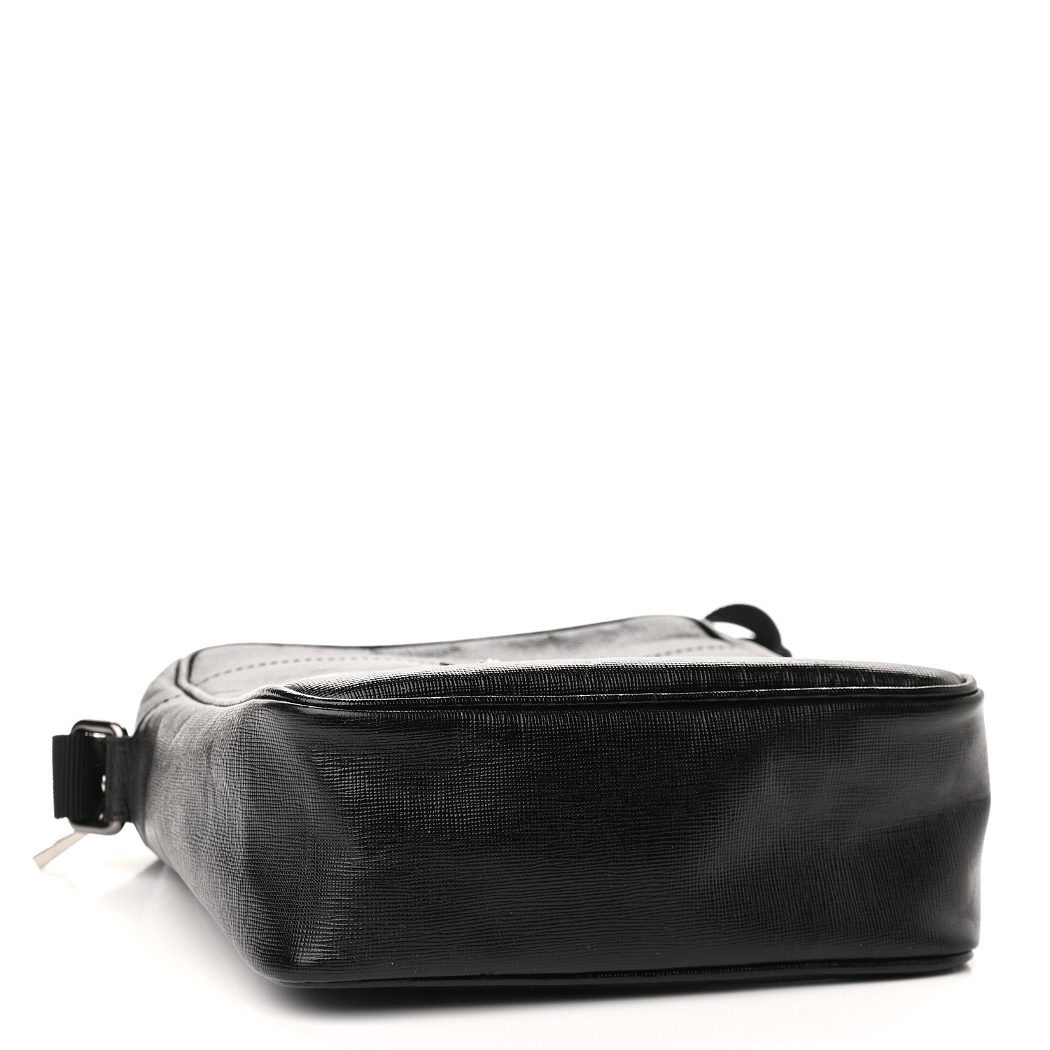 Versace Calfskin Messenger Bag Black 4 of 9