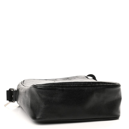 Versace Calfskin Messenger Bag Black 4 of 9