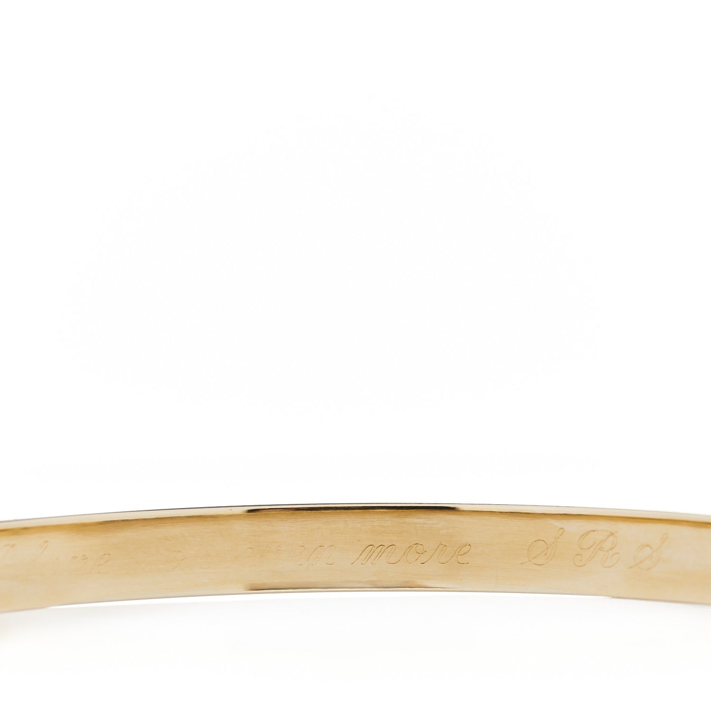 18K Yellow Gold LOVE Bracelet 21