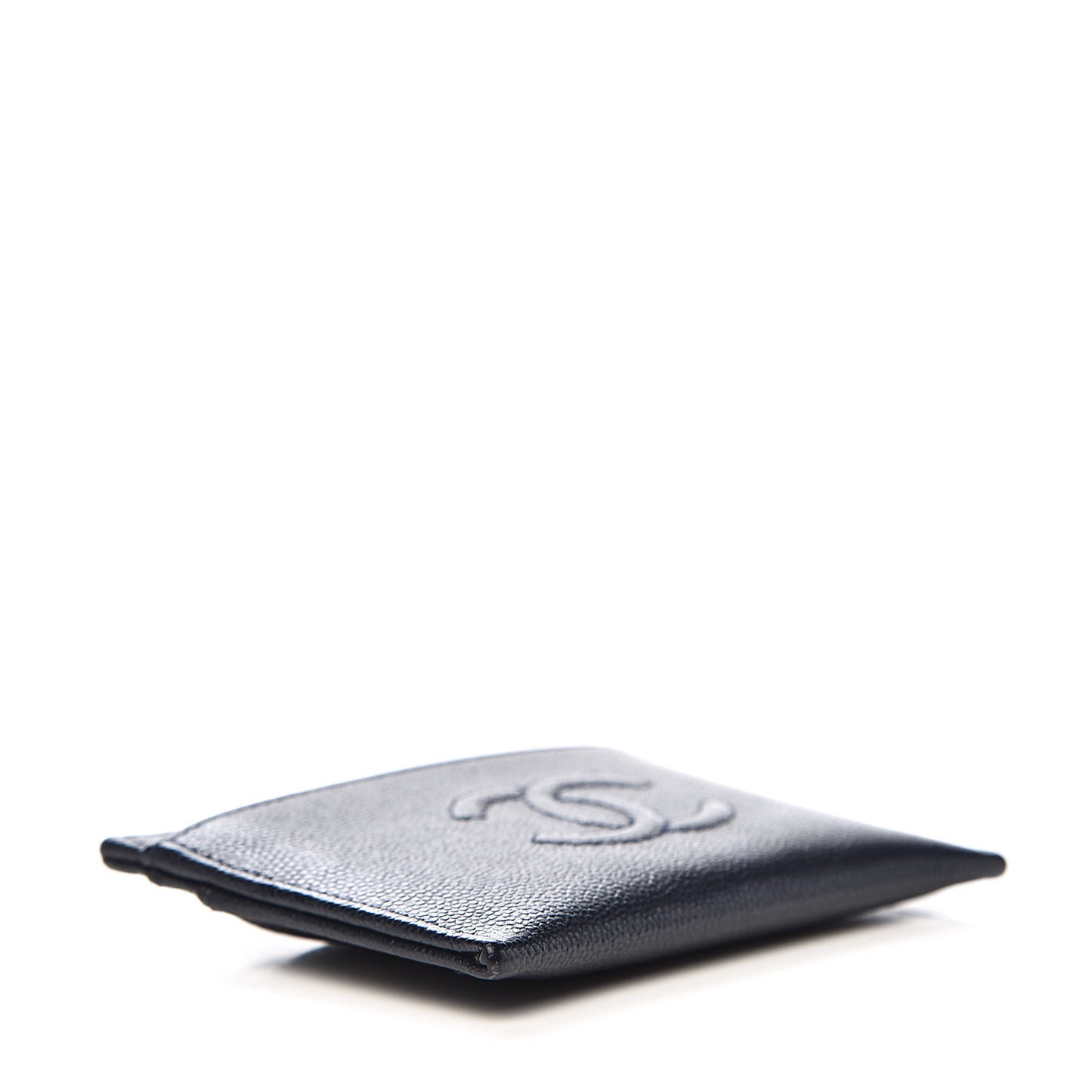 Caviar Timeless CC Card Holder Wallet Navy