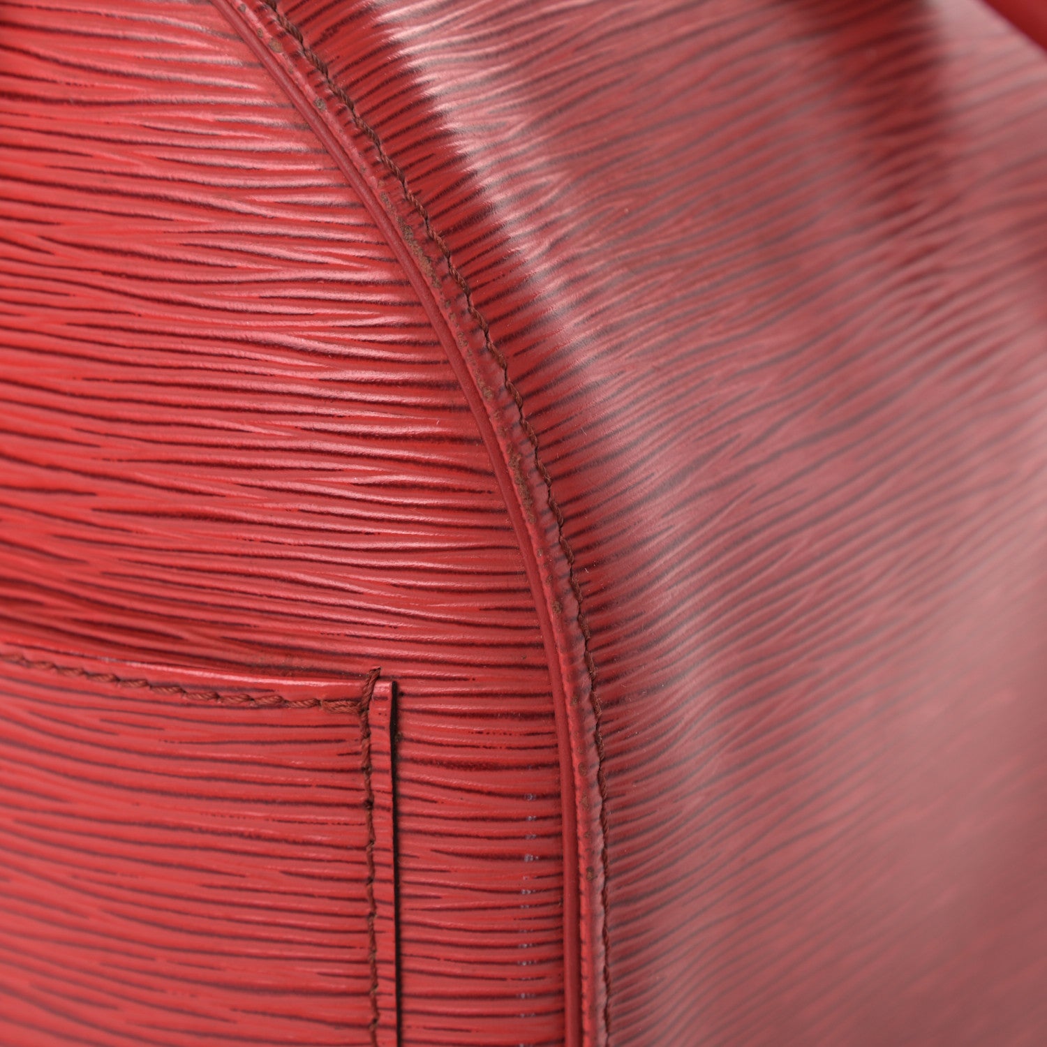 Louis Vuitton Epi Speedy 30 Castillan Red 17 of 23