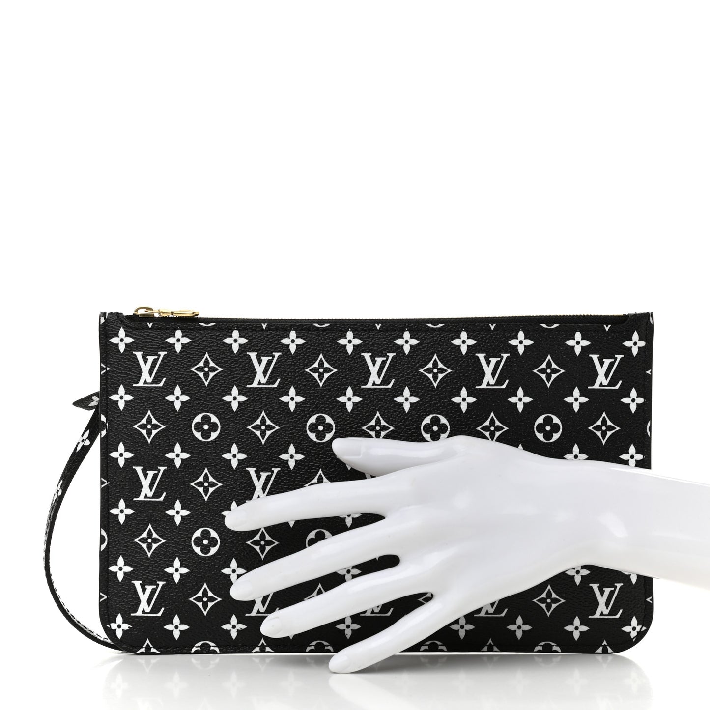 Monogram Giant Jungle Neverfull MM GM Pochette Black