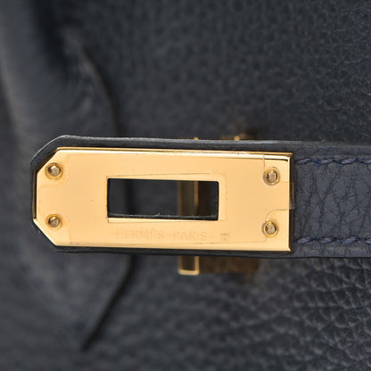 Hermes Togo Birkin 25 Bleu Nuit 16 of 35