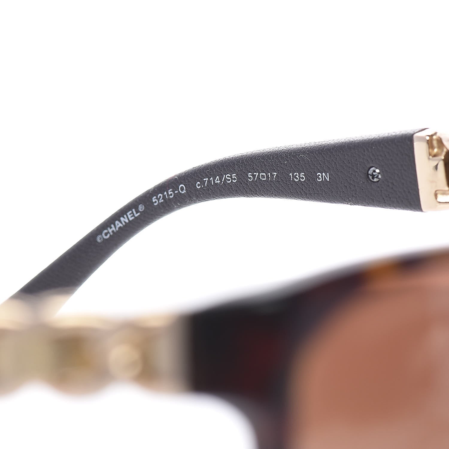 Chanel CC Chain Sunglasses 5215Q Tortoise 6 of 7