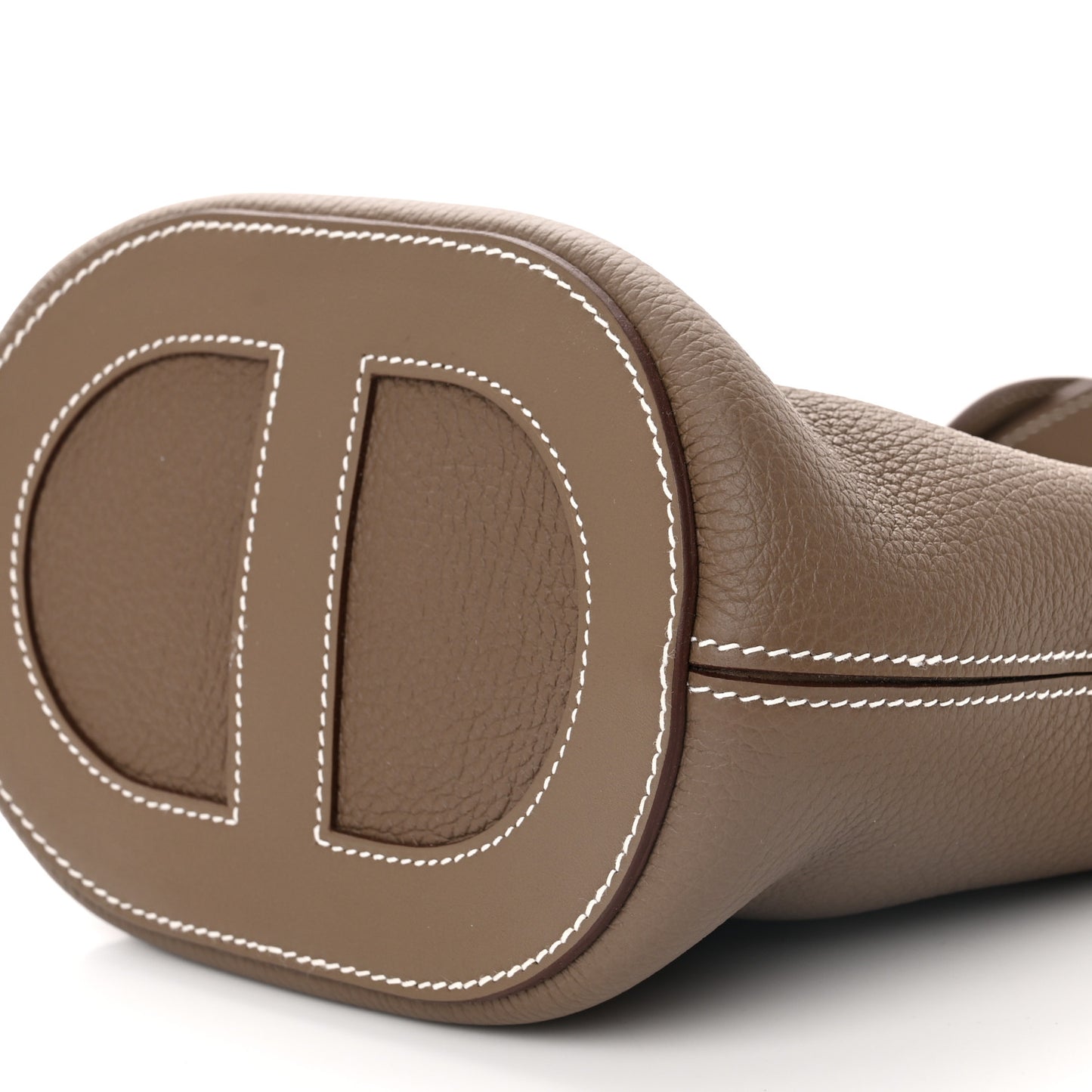 Taurillon Clemence Swift In-The-Loop 18 Bag Etoupe