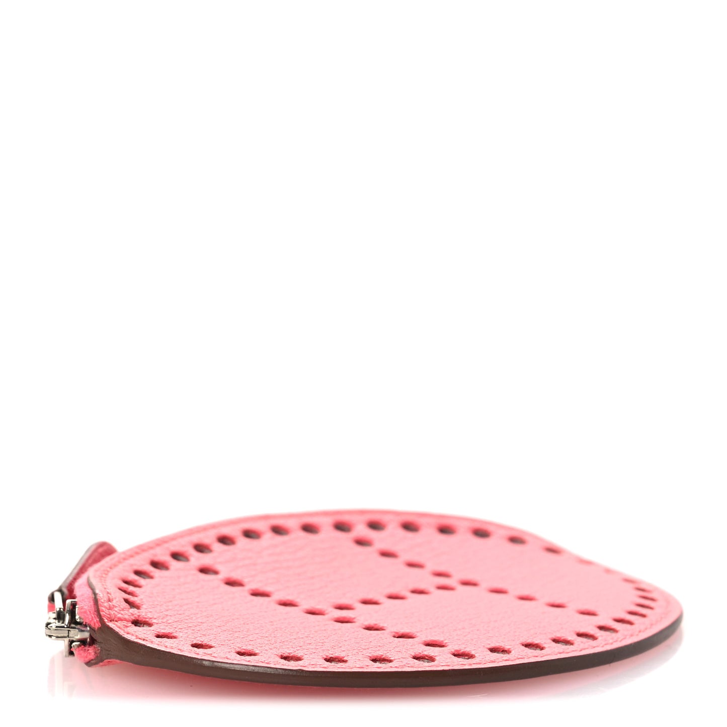 Chevre Mysore Evelyne Coin Purse Rose Lipstick