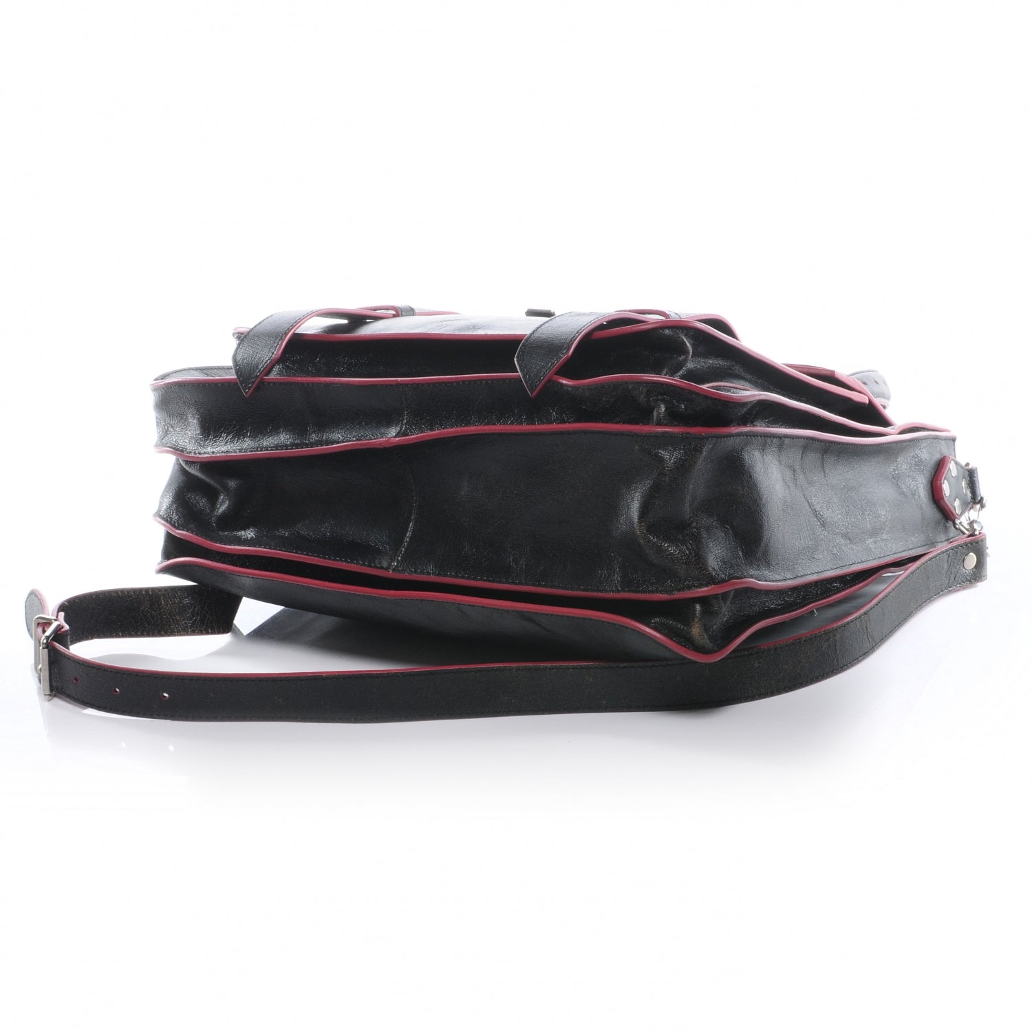 Proenza Schouler Leather PS1 Tote Black and Pink 4 of 7