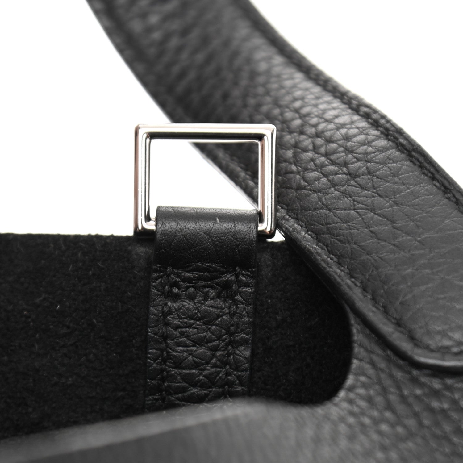 Hermes Taurillon Clemence Picotin Lock 18 PM Black 7 of 8