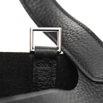 Hermes Taurillon Clemence Picotin Lock 18 PM Black 7 of 8