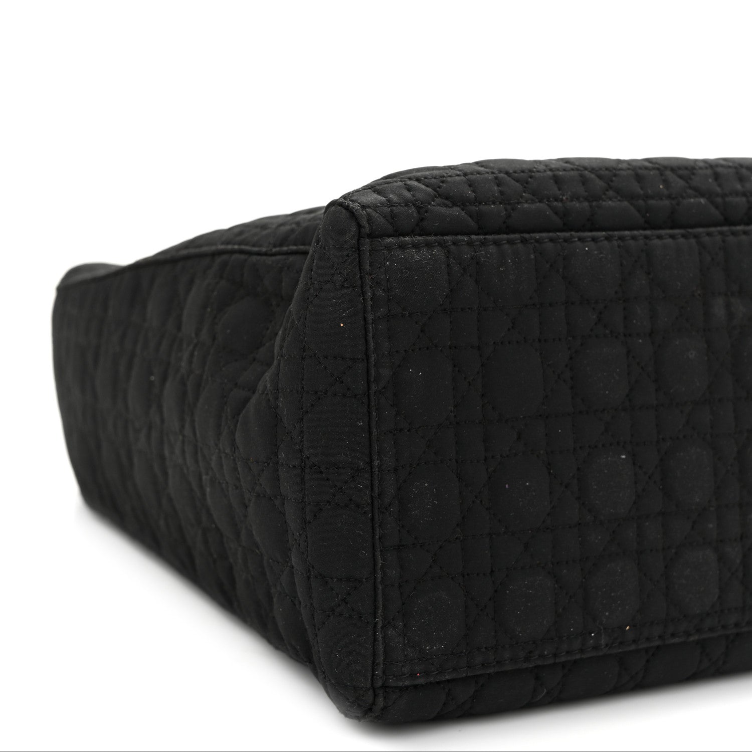 Christian Dior Nylon Cannage Medium Lady Dior Black 8 of 9