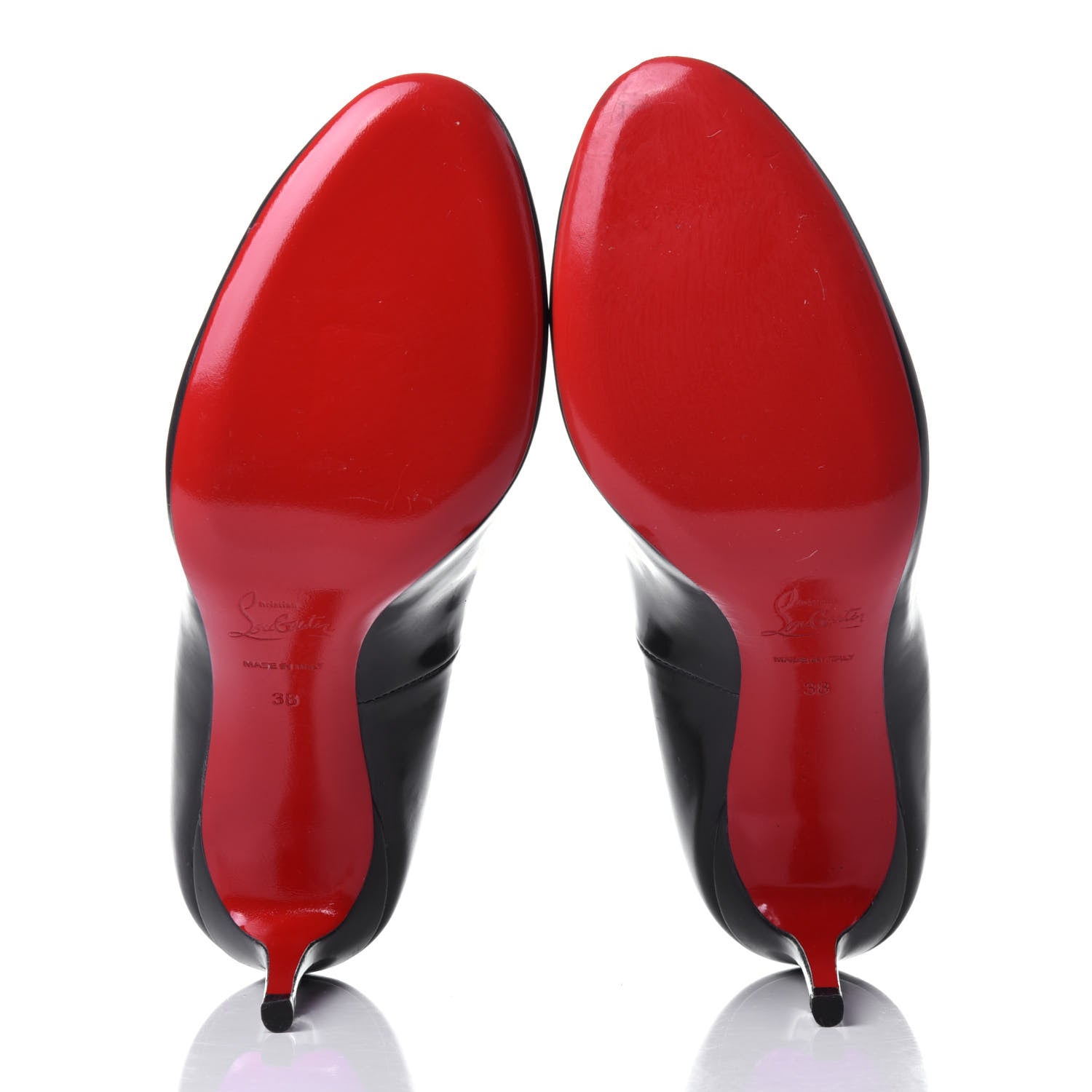 Christian Louboutin Patent Fifi 85 Pumps 38 Black 7 of 12
