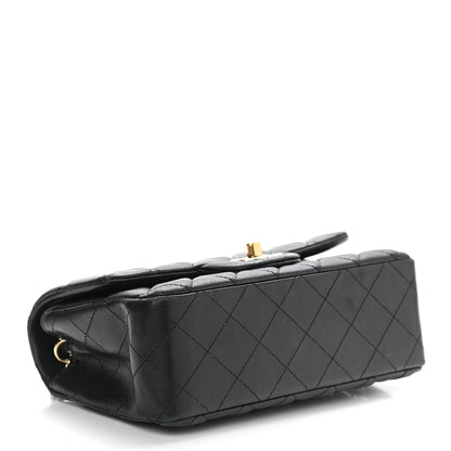 Chanel Lambskin Quilted Mini Rectangular Flap Black 4 of 13