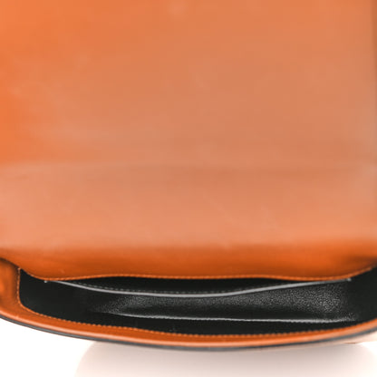 Prada City Calf Flap Shoulder Bag Cognac 5 of 11