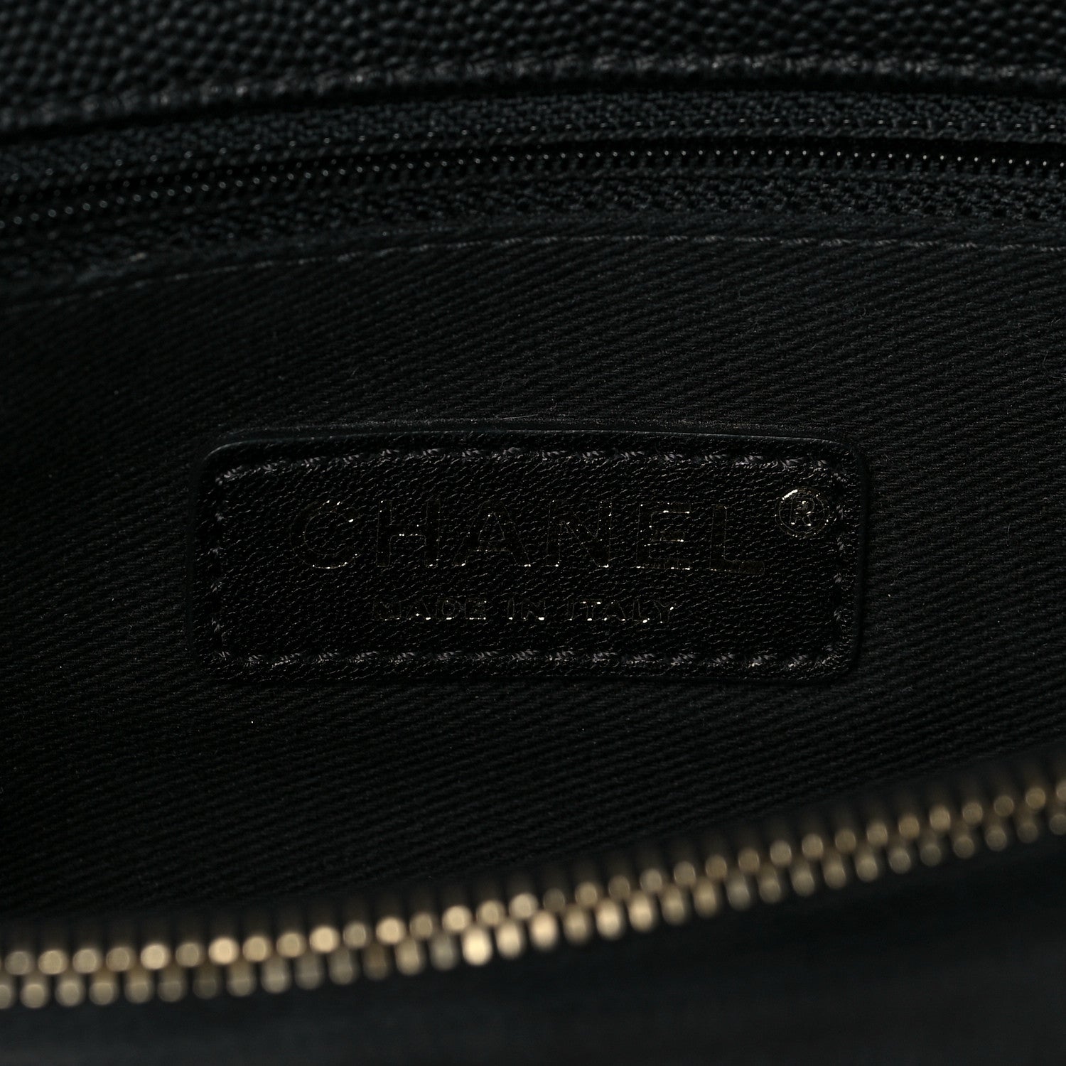 Chanel Caviar Lizard Embossed Quilted Small Coco Handle Flap Black 6 of 8