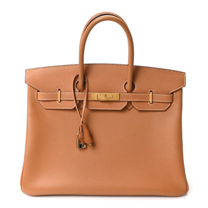 Hermes Vache Liegee Birkin 35 Naturelle 1 of 10