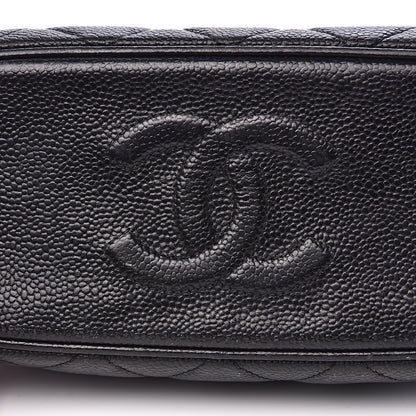 Chanel Caviar Quilted Shoulder Bag Black 6 of 12