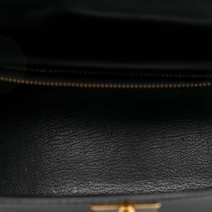 Hermes Box Kelly Sellier 28 Black 5 of 10