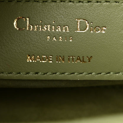 Christian Dior Lambskin Cannage Medium Lady D-Joy Pastel Peyote Green 6 of 12