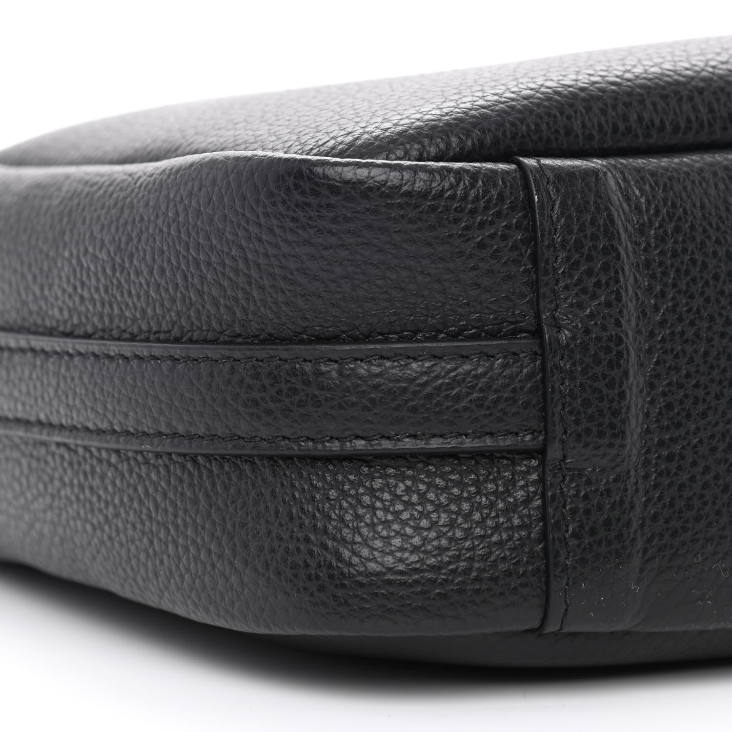 Balenciaga Calfskin Logo M Everyday Camera Bag Black 9 of 10