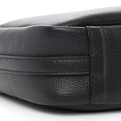 Balenciaga Calfskin Logo M Everyday Camera Bag Black 9 of 10