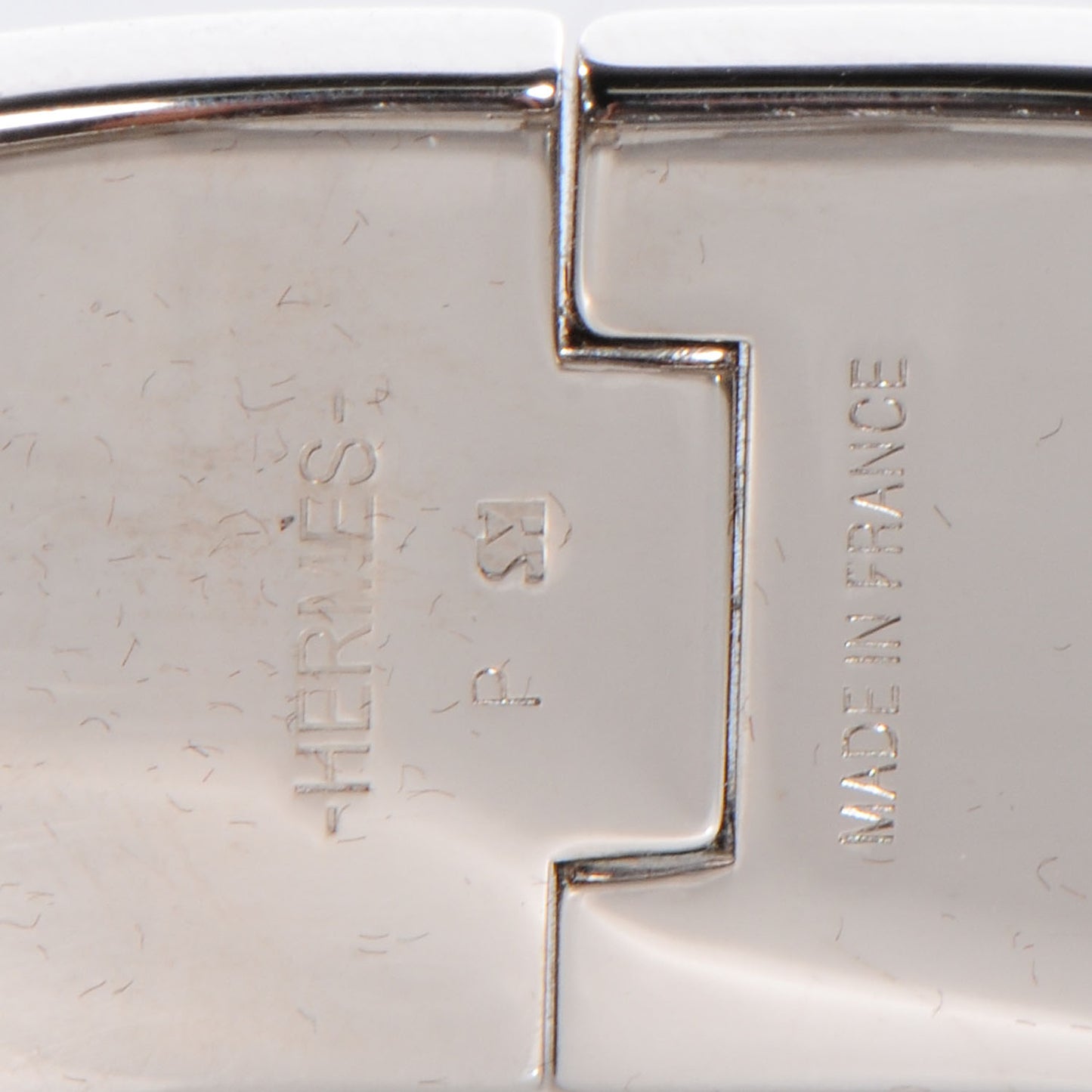 Enamel Wide Clic Clac H Bracelet PM Lagon
