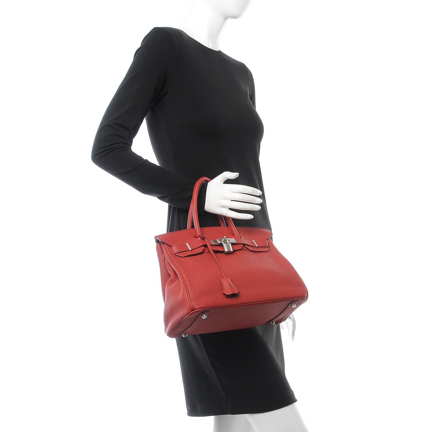 Hermes Togo Birkin 30 Rouge Garance 2 of 37