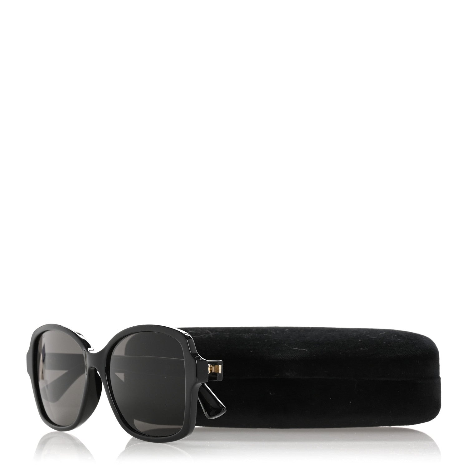 Gucci Acetate Square Sunglasses GG0765SA Black 9 of 9