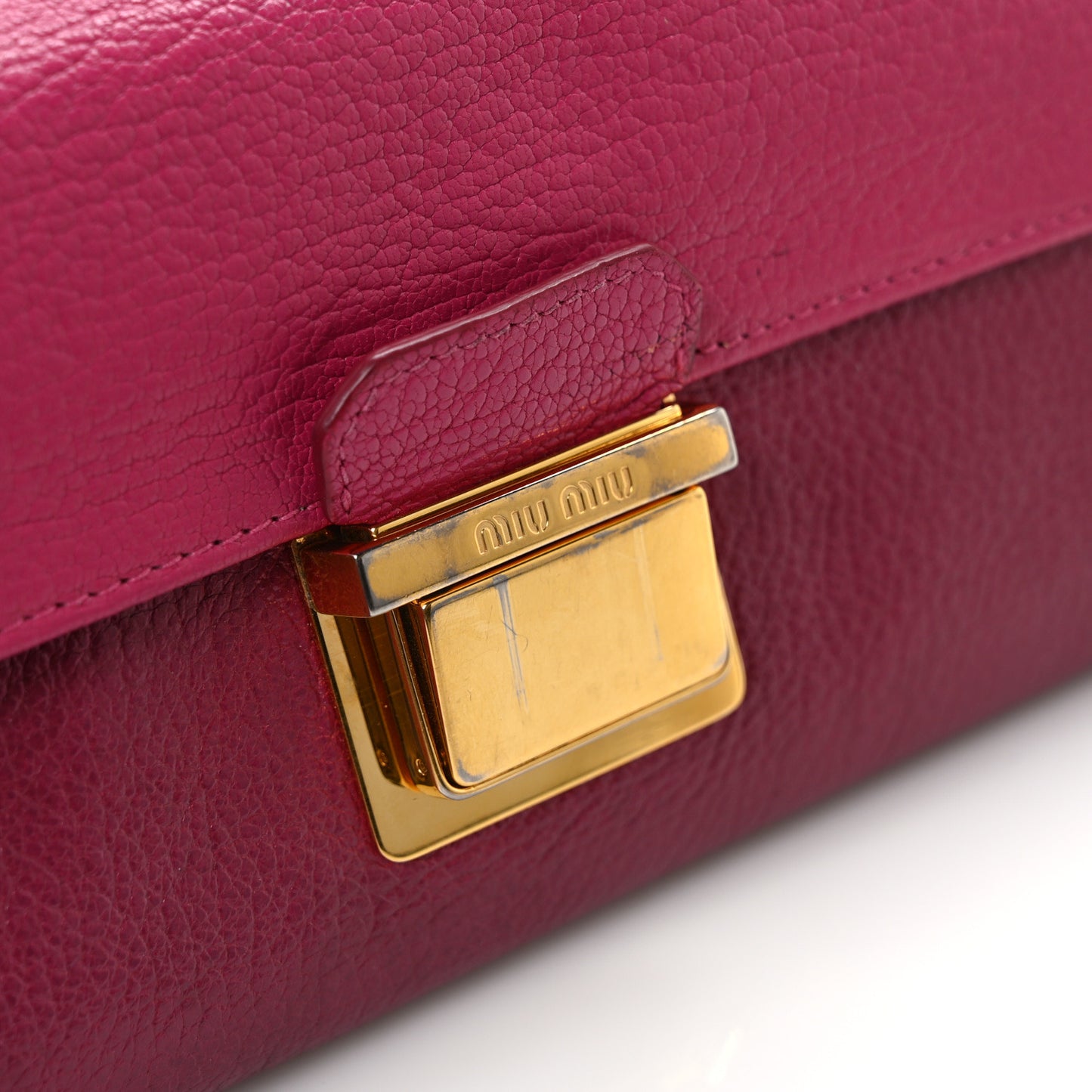 Goatskin Madras Wallet Peonia Ametista