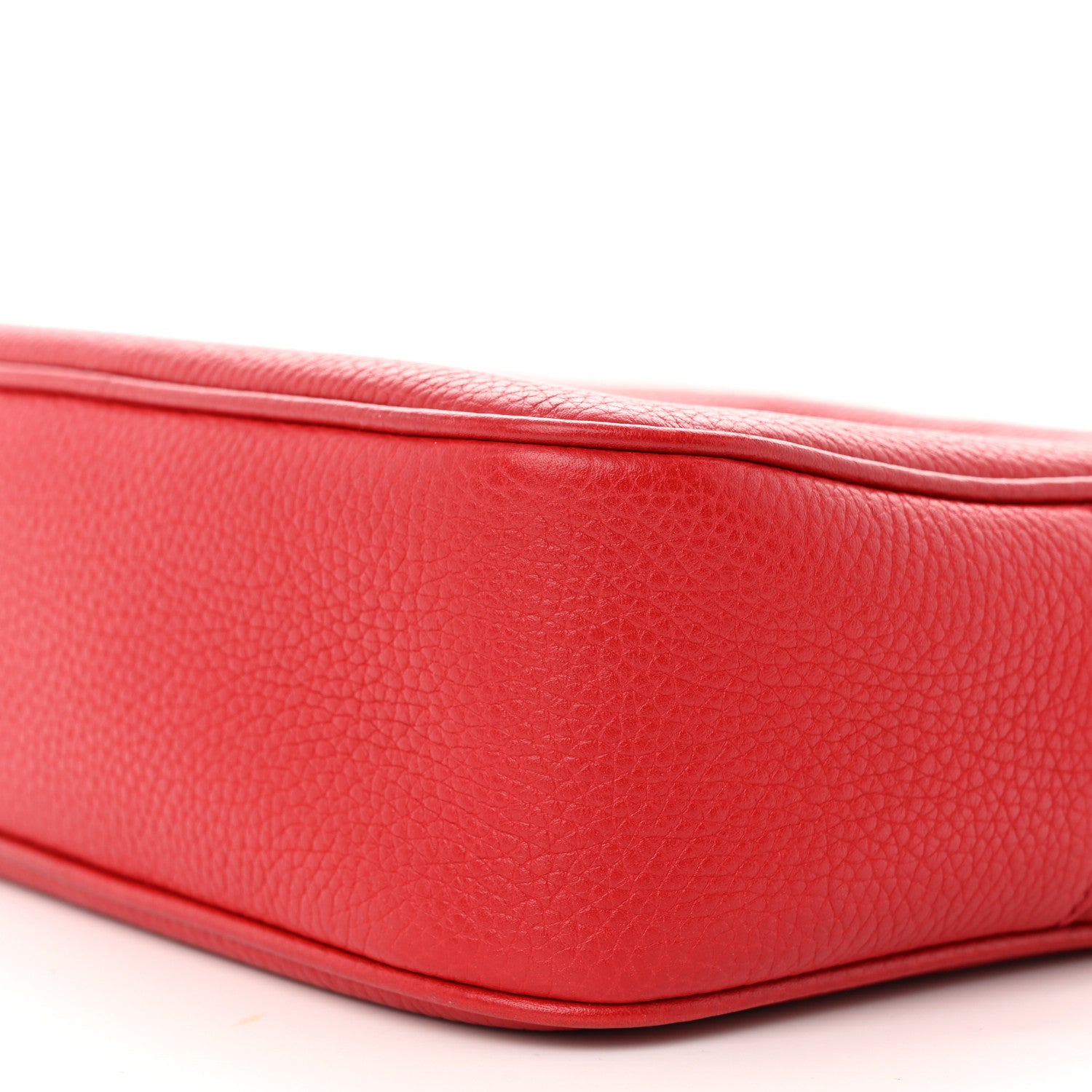 Gucci Pebbled Calfskin Small Soho Disco Bag Tabasco Red 10 of 15